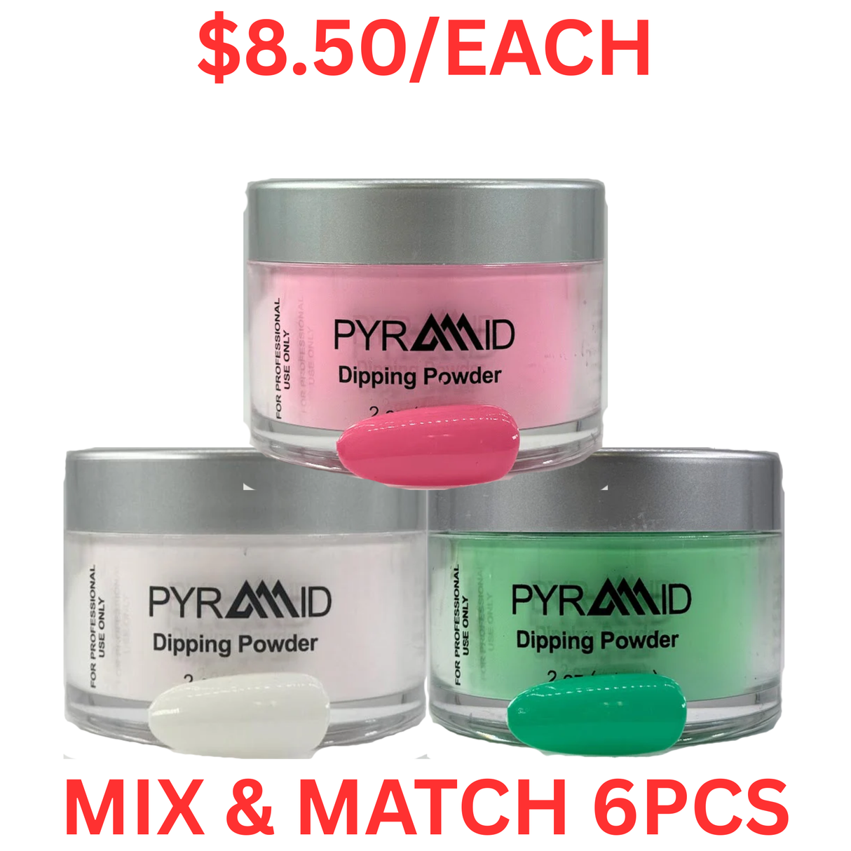 PYRAMID | ACRYLIC & DIP POWDER |  #001 - #504