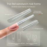 DUAL FORM | SANDWICH NAIL EXTENTION