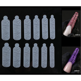 NAIL ART TOOL | 3D SILICON MOLD SLICES TOOLS
