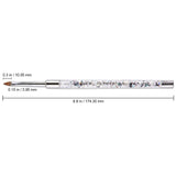 PANA | SILVER GLITTER 3D BRUSH