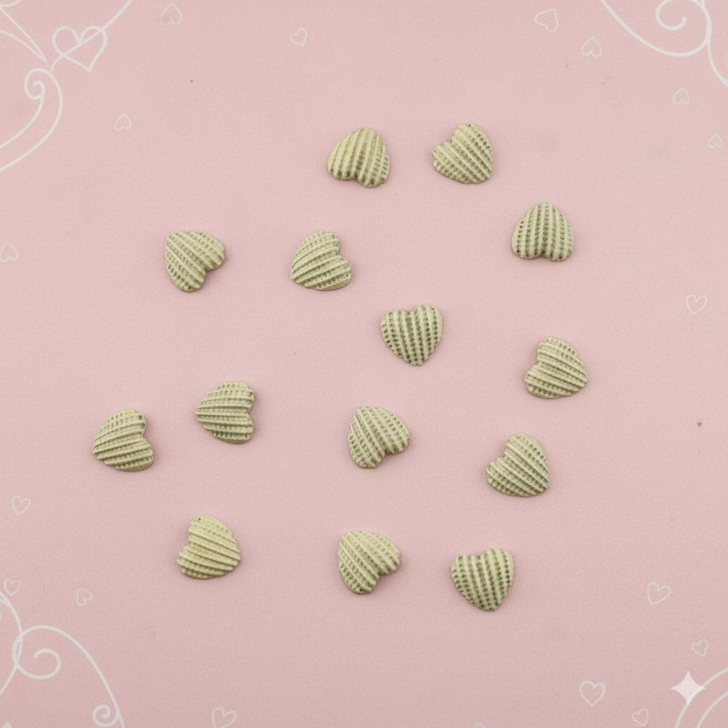 VALENTINE CHARM | HEART CLAM SHELL