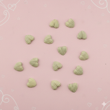 VALENTINE CHARM | HEART CLAM SHELL