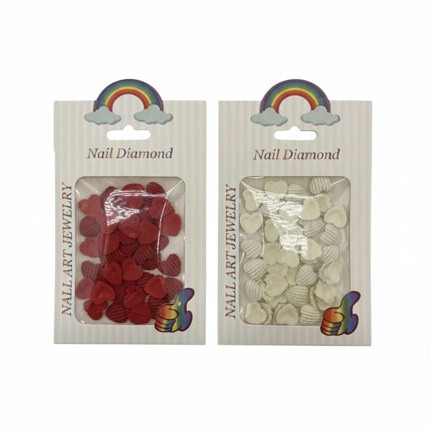 VALENTINE CHARM | HEART CLAM SHELL