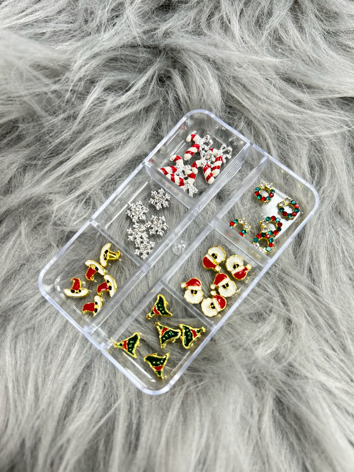 CHRISTMAS NAIL CHARM MIX BOX 03| 6 STYLES