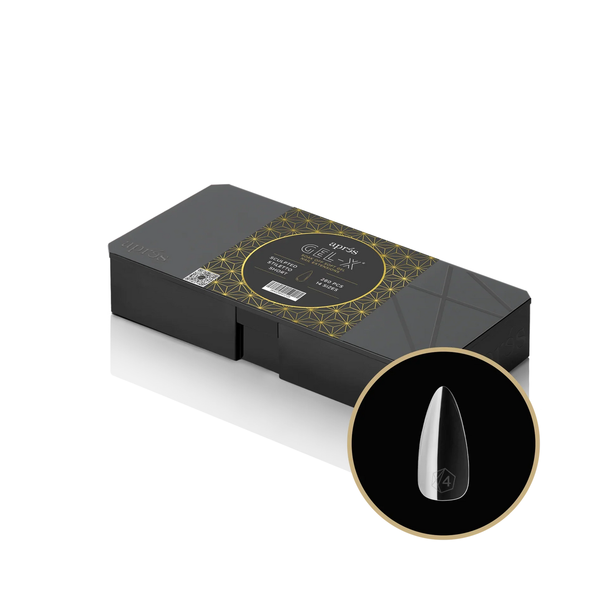 APRES - GEL X SCULPTED STILETTO TIPS - 600 PCS