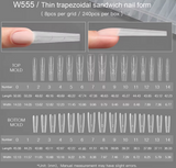 DUAL FORM | SANDWICH NAIL EXTENTION