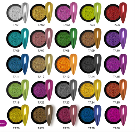 CHROME NAIL ART - NAVY BLUE (TA29)