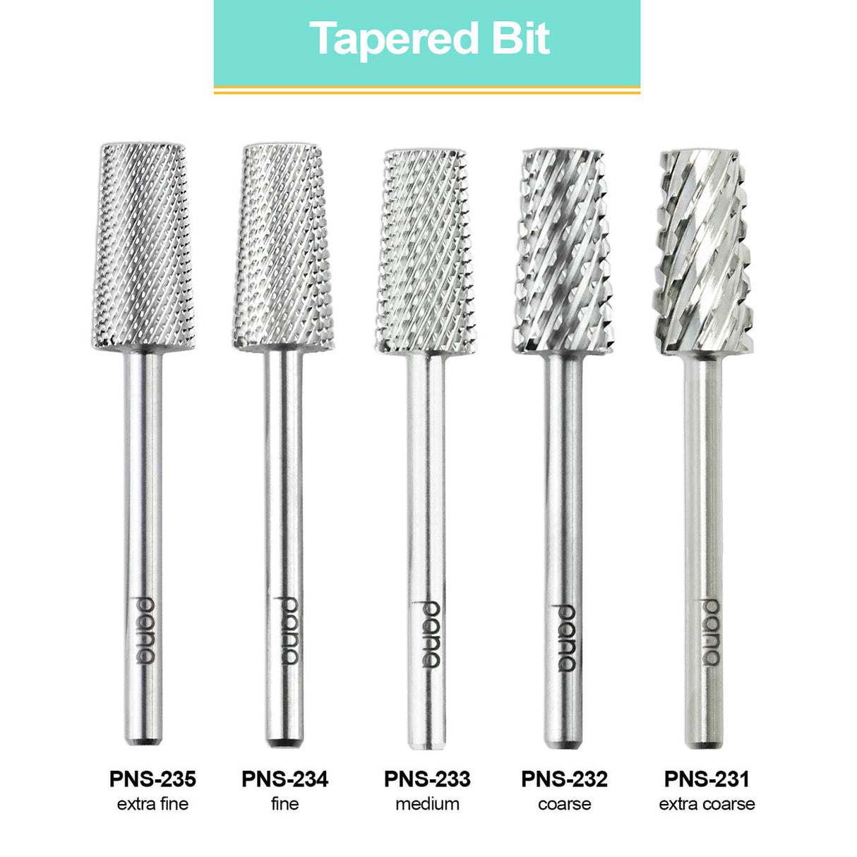PANA | TAPERED BARREL NAIL BIT