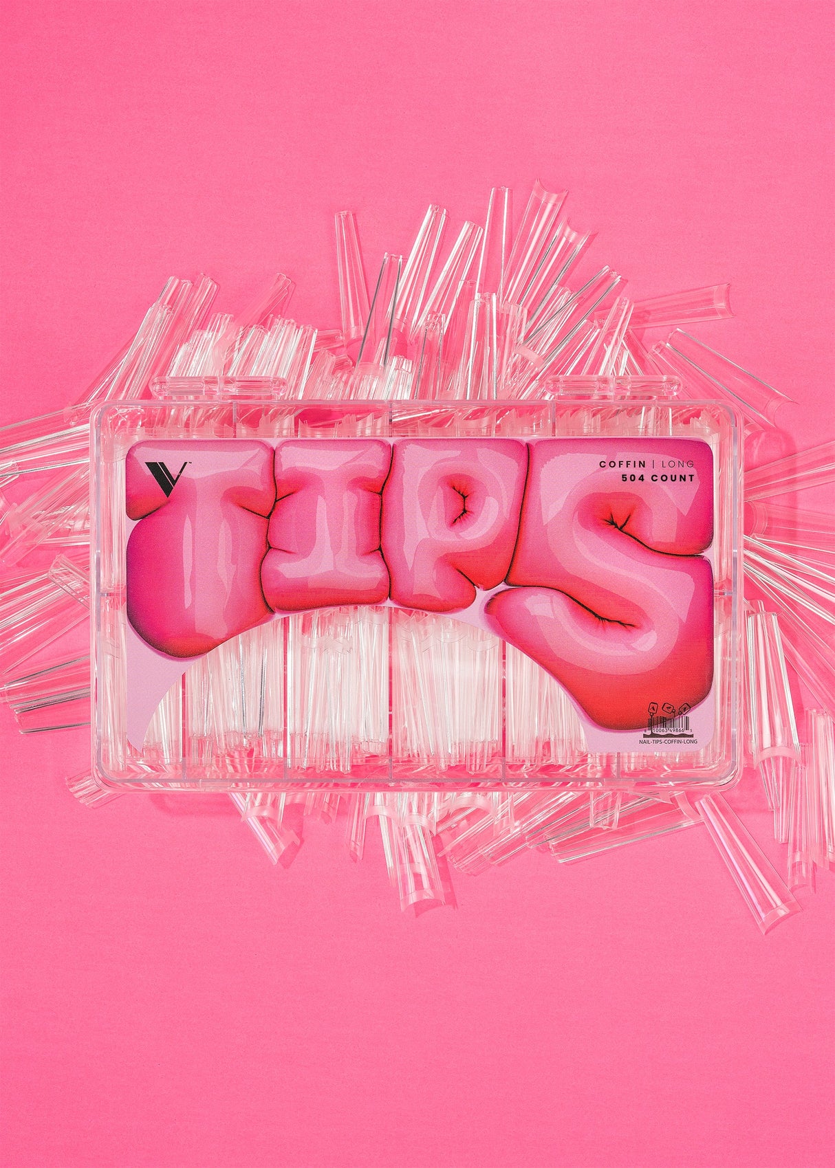 VALENTINO | NAIL TIPS - COFFIN - LONG