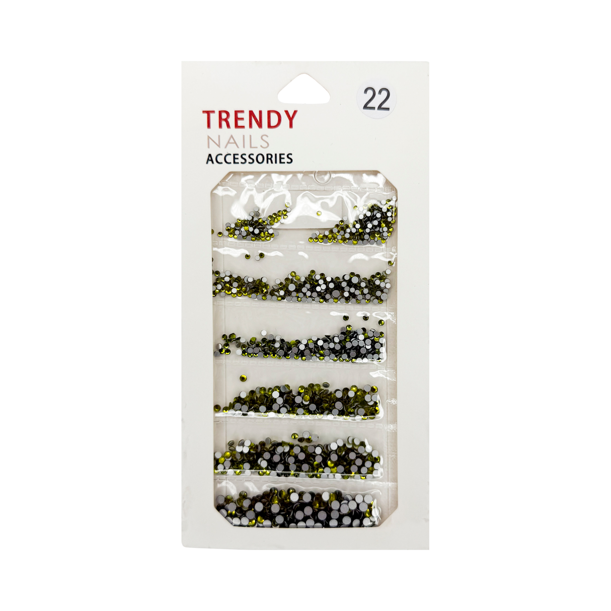 TRENDY RHINESTONE MIX BAG # 22 - 6 SIZE