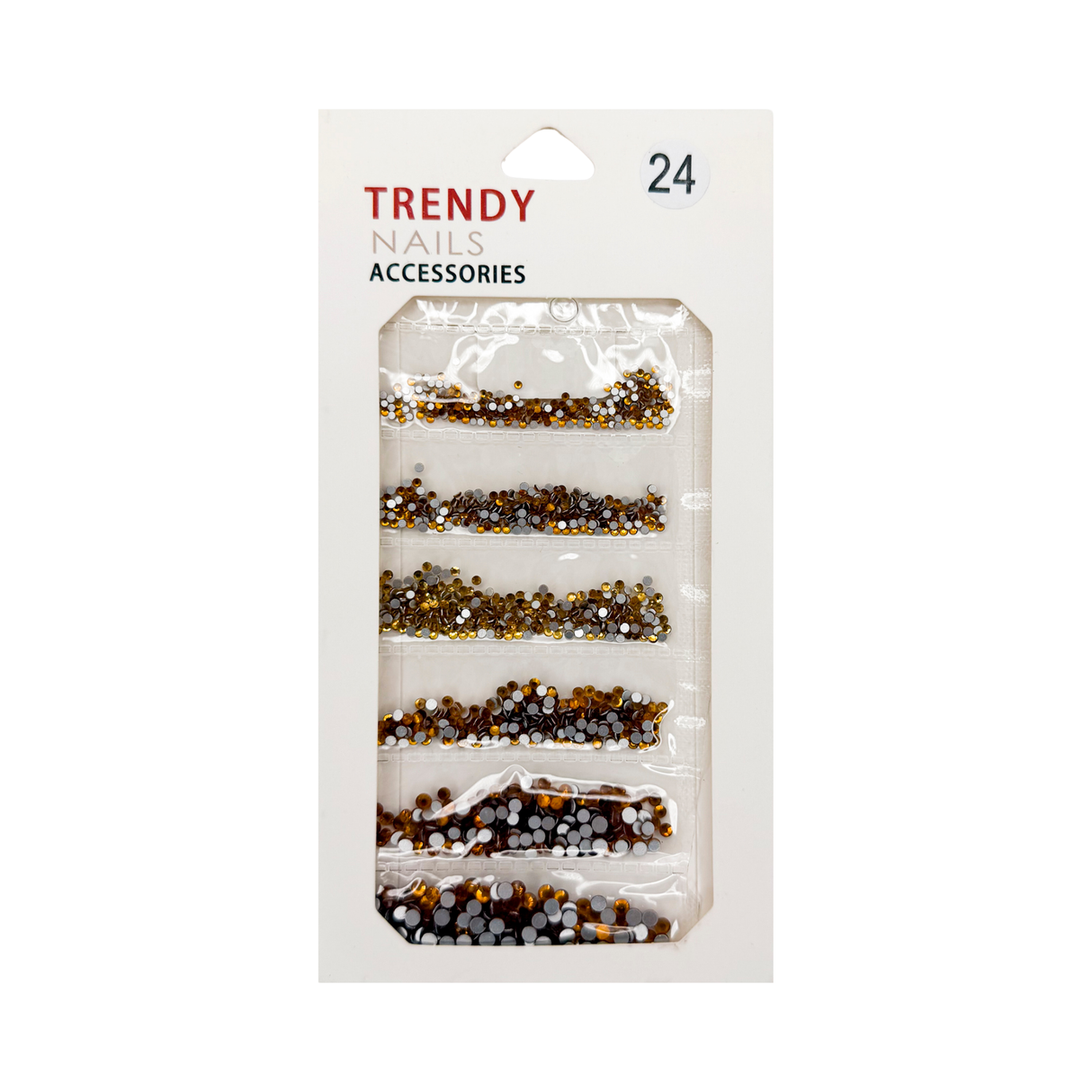 TRENDY RHINESTONE MIX BAG # 24 - 6 SIZE