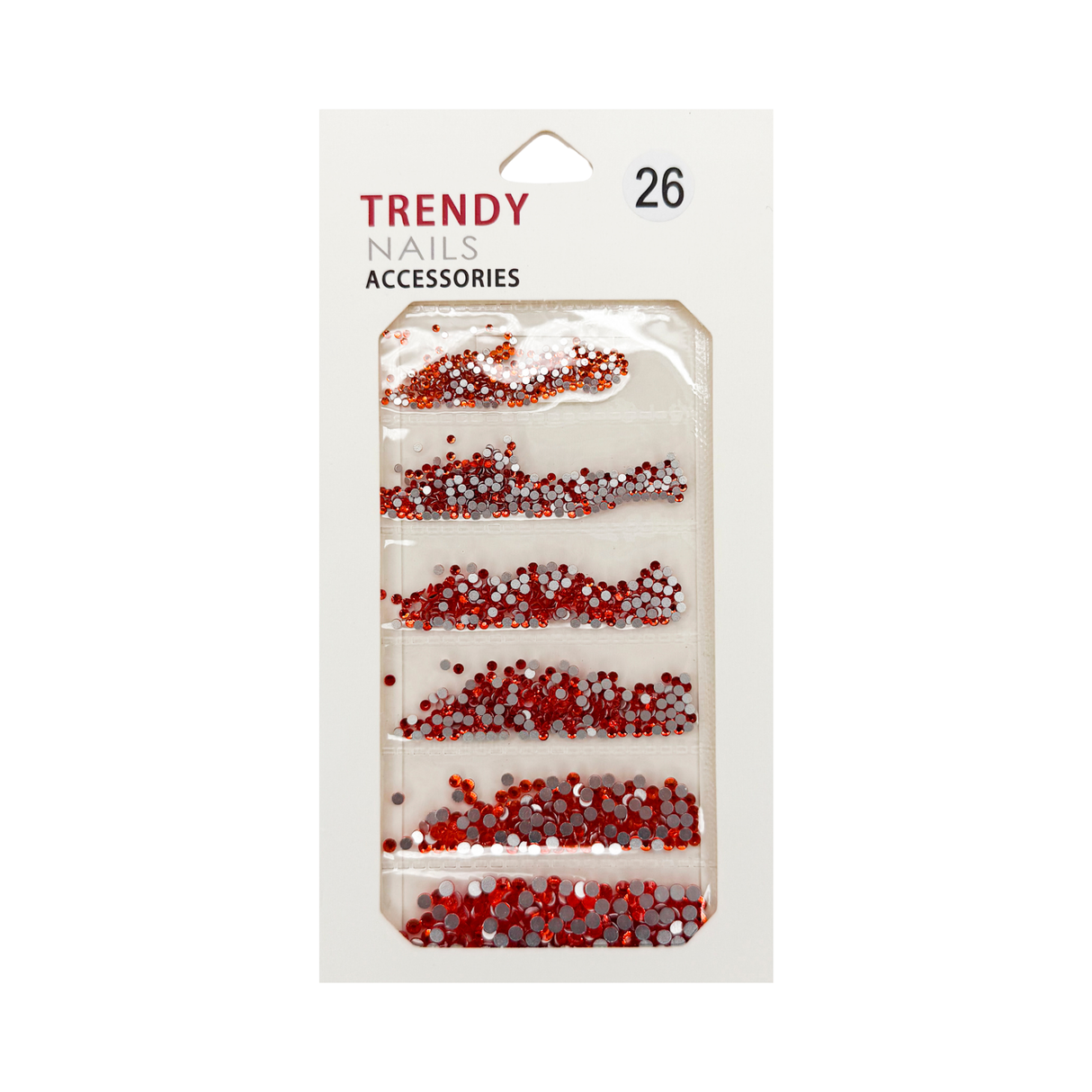 TRENDY RHINESTONE MIX BAG # 26 - 6 SIZE