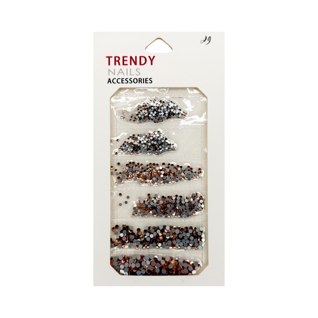 TRENDY RHINESTONE MIX BAG # 29 - 6 SIZE