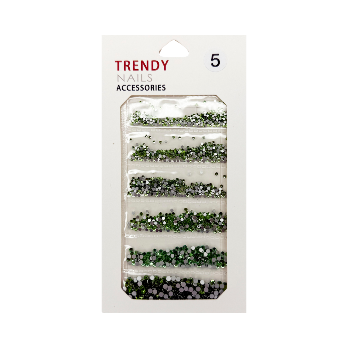 TRENDY RHINESTONE MIX BAG # 05 - 6 SIZE
