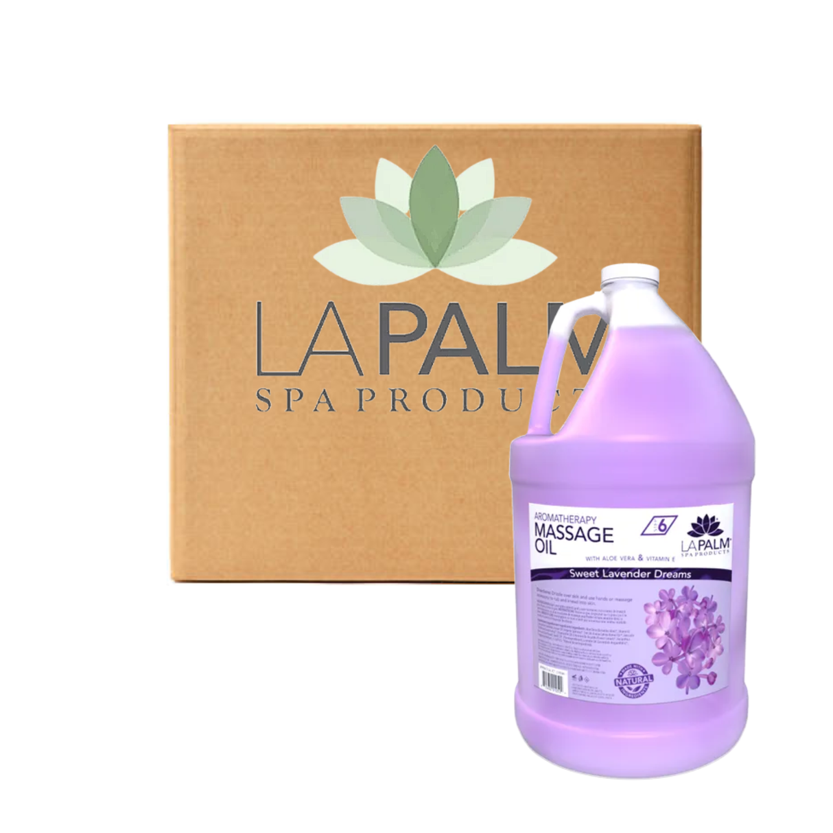 LAPALM | MASSAGE OIL | PURPLE - LAVENDER
