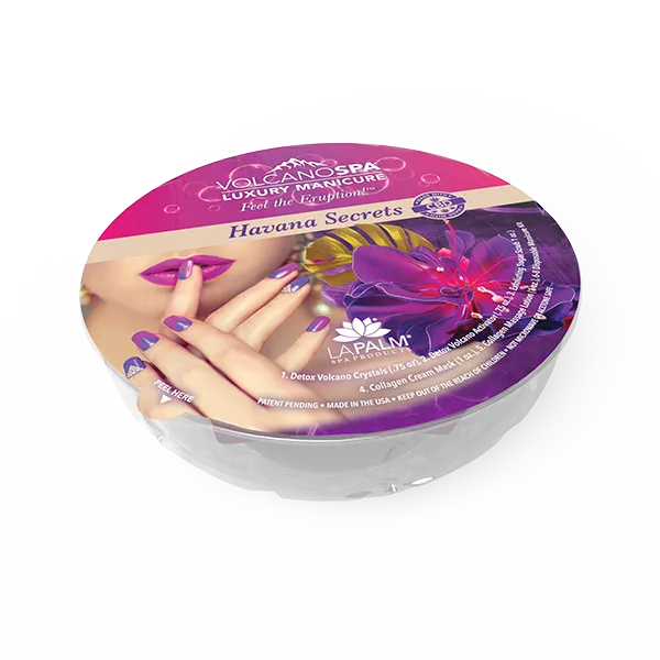 VOLCANOSPA - LUXURY MANICURE BOWL CASE OF 30PCS