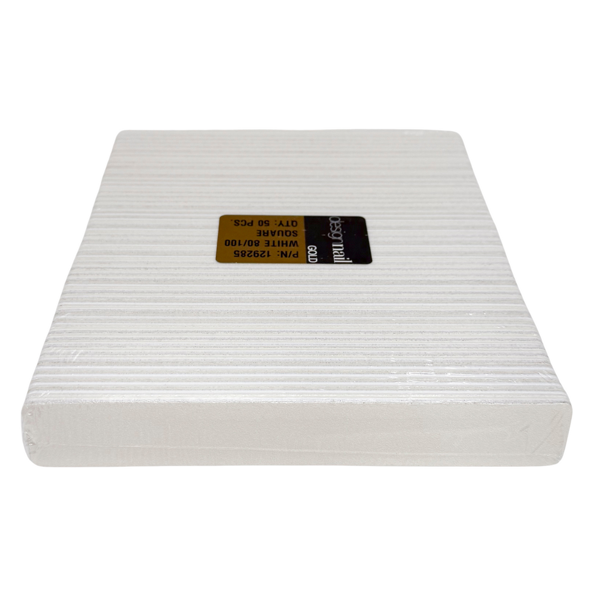 Design Nail | 129285 - Jumbo Nail File - White 80/100