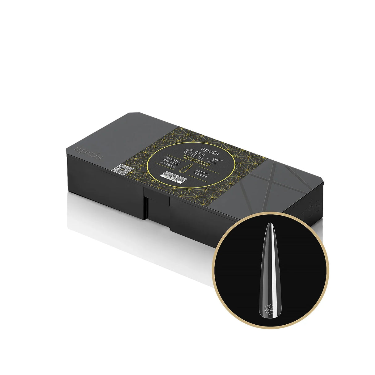 APRES - GEL X SCULPTED STILETTO TIPS - 600 PCS