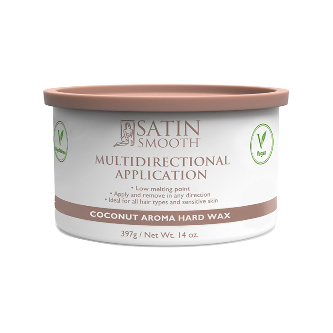 SATIN SMOOTH | COCONUT AROMA HARD WAX (14oz)