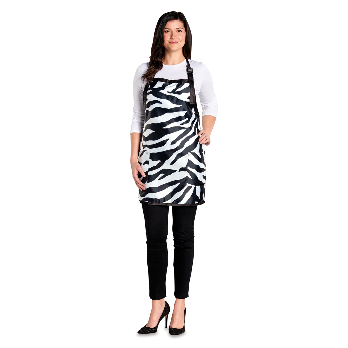 NAIL TECH APRON | ZEBRA