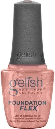 GELISH - SOAK OFF RUBBER BASE | FLEX FOUNDATION - CLEAR