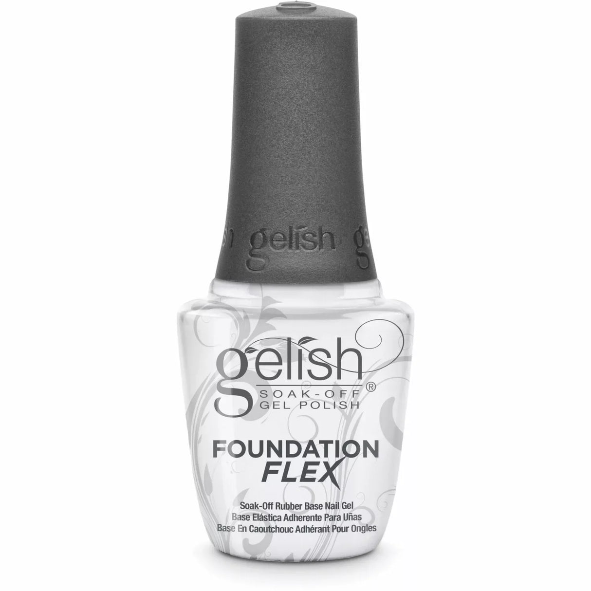 GELISH - SOAK OFF RUBBER BASE | FLEX FOUNDATION - CLEAR