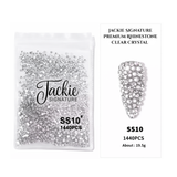 JACKIE SIGNATURE | PREMIUM RHINESTONE | CLEAR CRYSTAL | 1,440 PCS | SS3-SS12