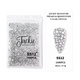 JACKIE SIGNATURE | PREMIUM RHINESTONE | CLEAR CRYSTAL | 1,440 PCS | SS3-SS12