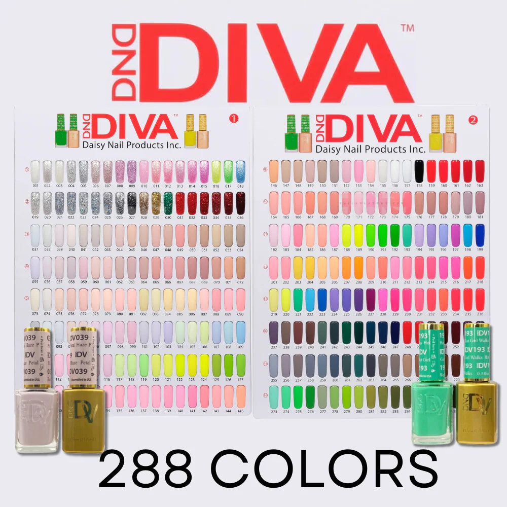 DIVA | DUO LACQUER & GEL |  DIVA001 - DIVA290