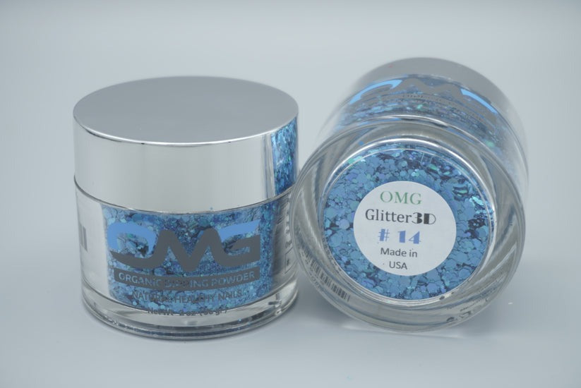 NAIL LOOSE 3D GLITTER JAR - #014