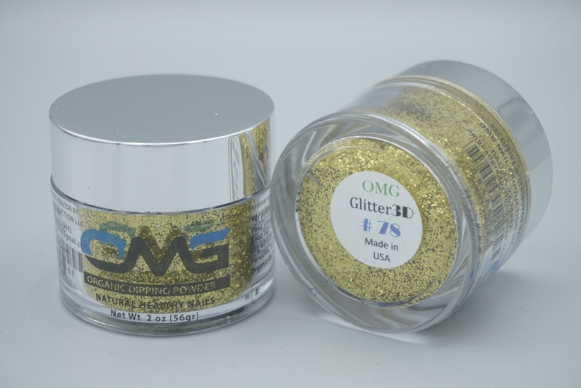 NAIL LOOSE 3D GLITTER JAR - #078