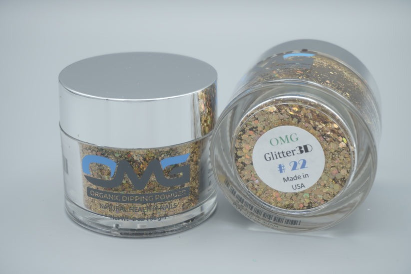 NAIL LOOSE 3D GLITTER JAR - #022