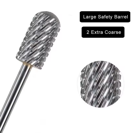 BARREL SMOOTH TOP NAIL BIT | LARGE | 6.6mm