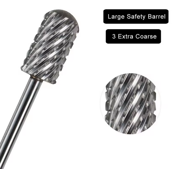 BARREL SMOOTH TOP NAIL BIT | LARGE | 6.6mm