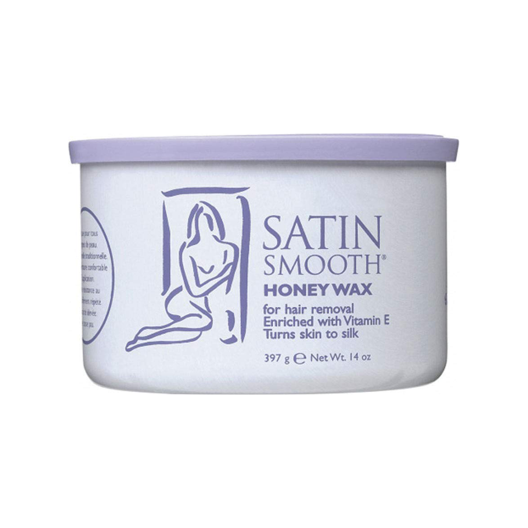 SATIN SMOOTH | HONEY WAX WITH VITAMIN E (14oz)