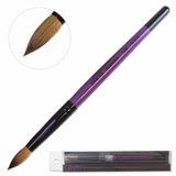 PANA KOLINSKY | ACRYLIC NAIL BRUSH | PURPLE WOOD