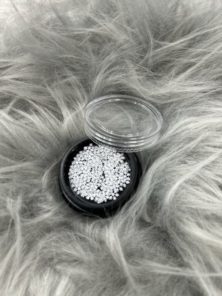 XMAS NAIL CHARM | Snow Flake | WHITE