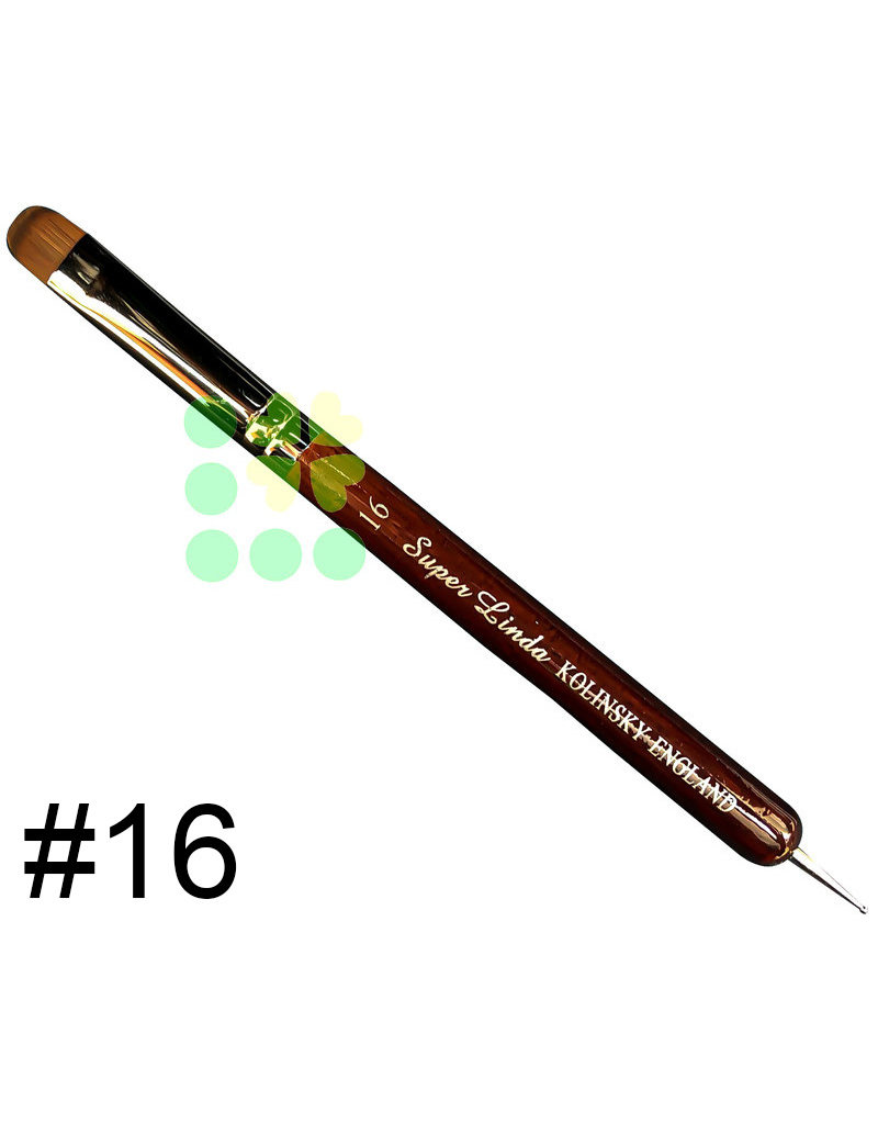 FRENCH BRUSH | SUPER LINDA | KOLINSKY WITH DOTTING TOOL