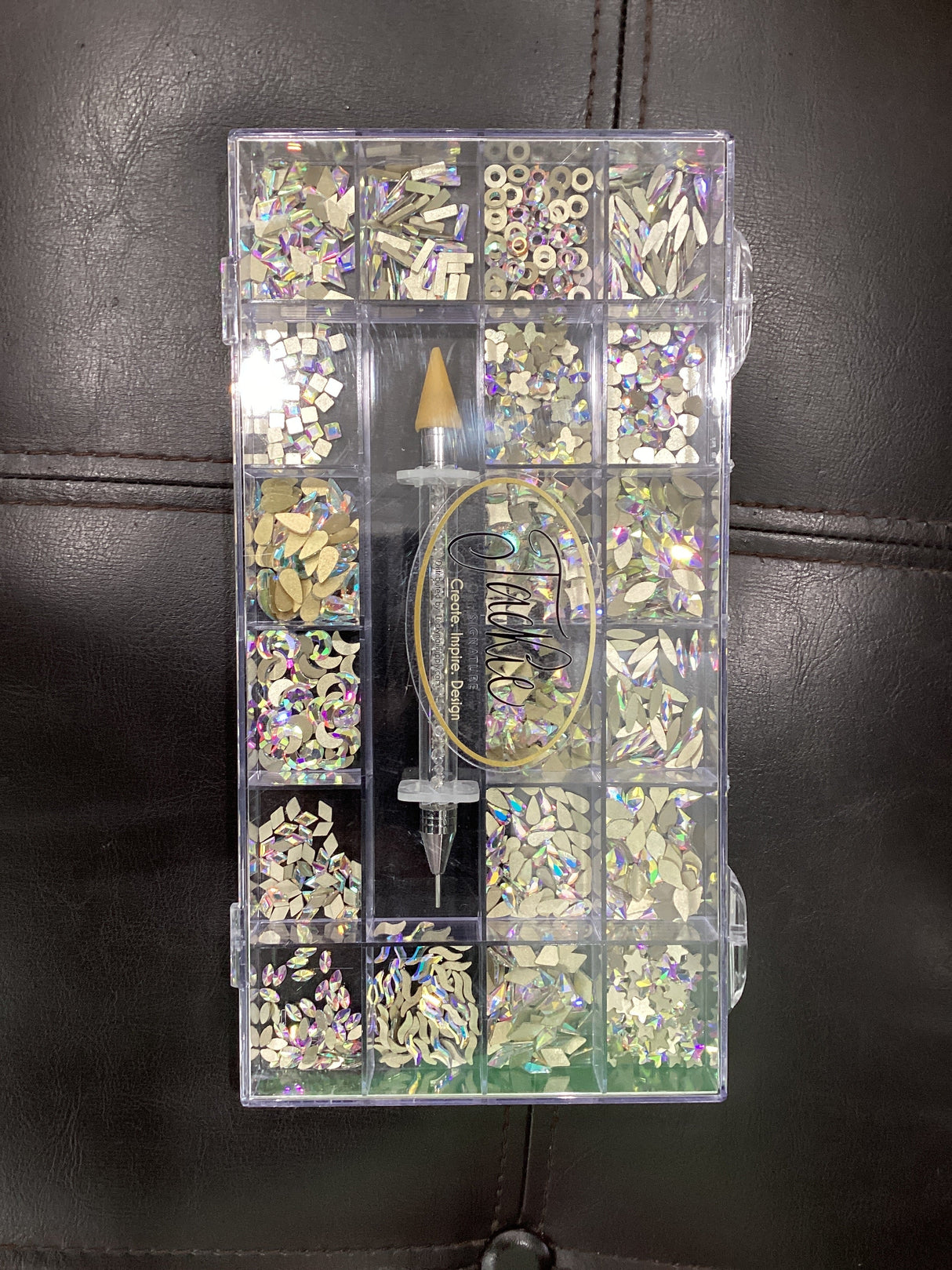 AB Rhinestone Charm Design for Nails - 20 Shapes