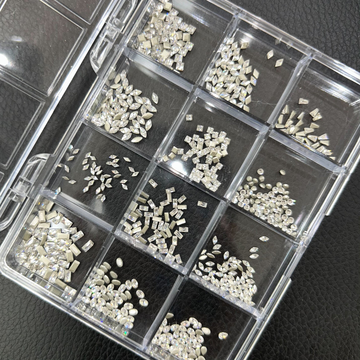 RHINESTONE | BOX OF 12 MINI SHAPE