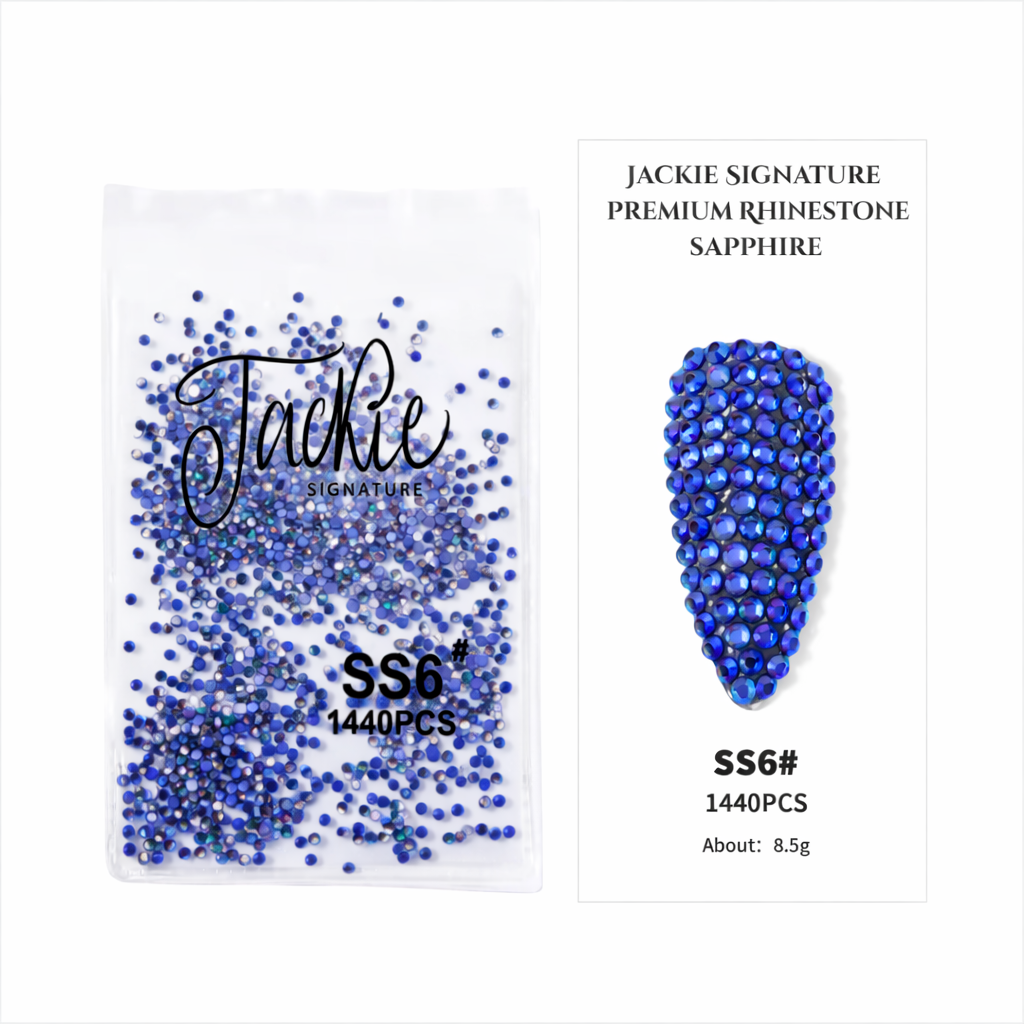 JACKIE SIGNATURE | PREMIUM RHINESTONE | SAPPHIRE | 1,440 PCS| SS6