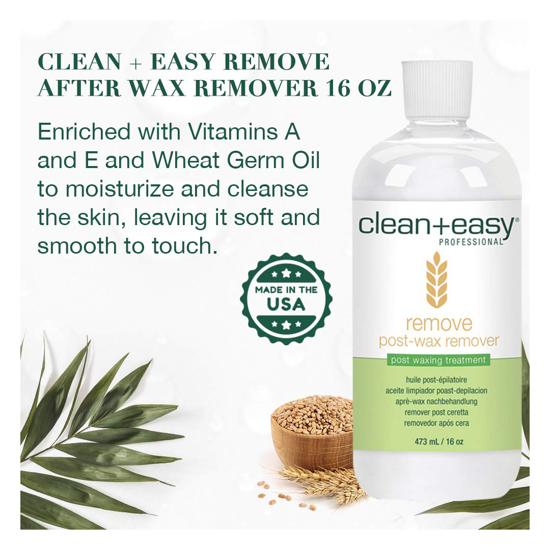 CLEAN + EASY | POST WAX REMOVER (16oz)