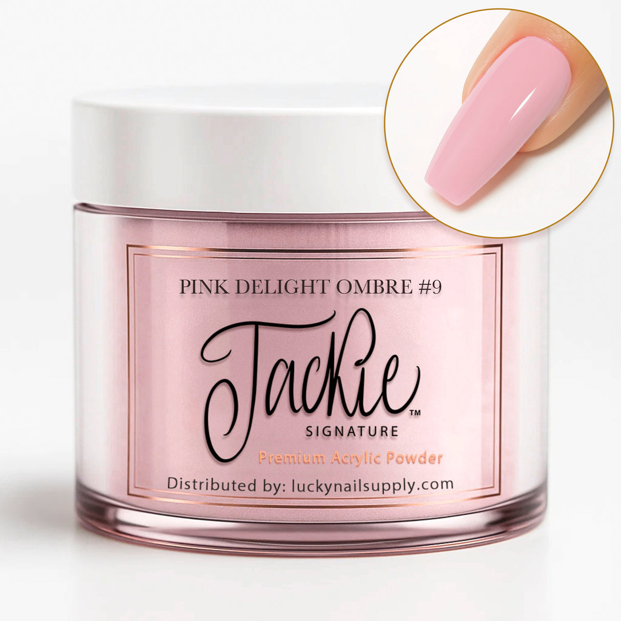 JACKIE SIGNATURE | OMBRE POWDER COLLECTION  - #9 PINK DELIGHT OMBRE