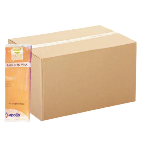 APOLLO | PARAFFIN WAX PEACH | CASE OF 36 BAGS
