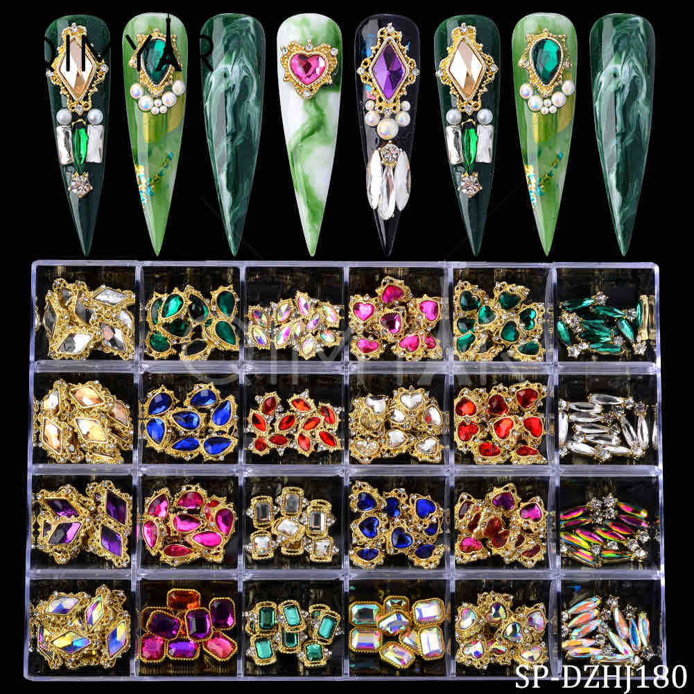 NAIL CHARM DESIGN IV - Box of 24 Styles