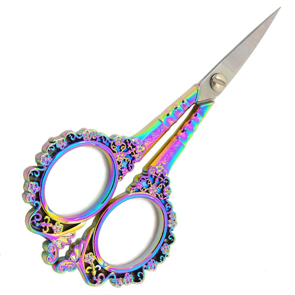SCISSOR EMBOSSED | STAINLESS STEEL - 4.6"