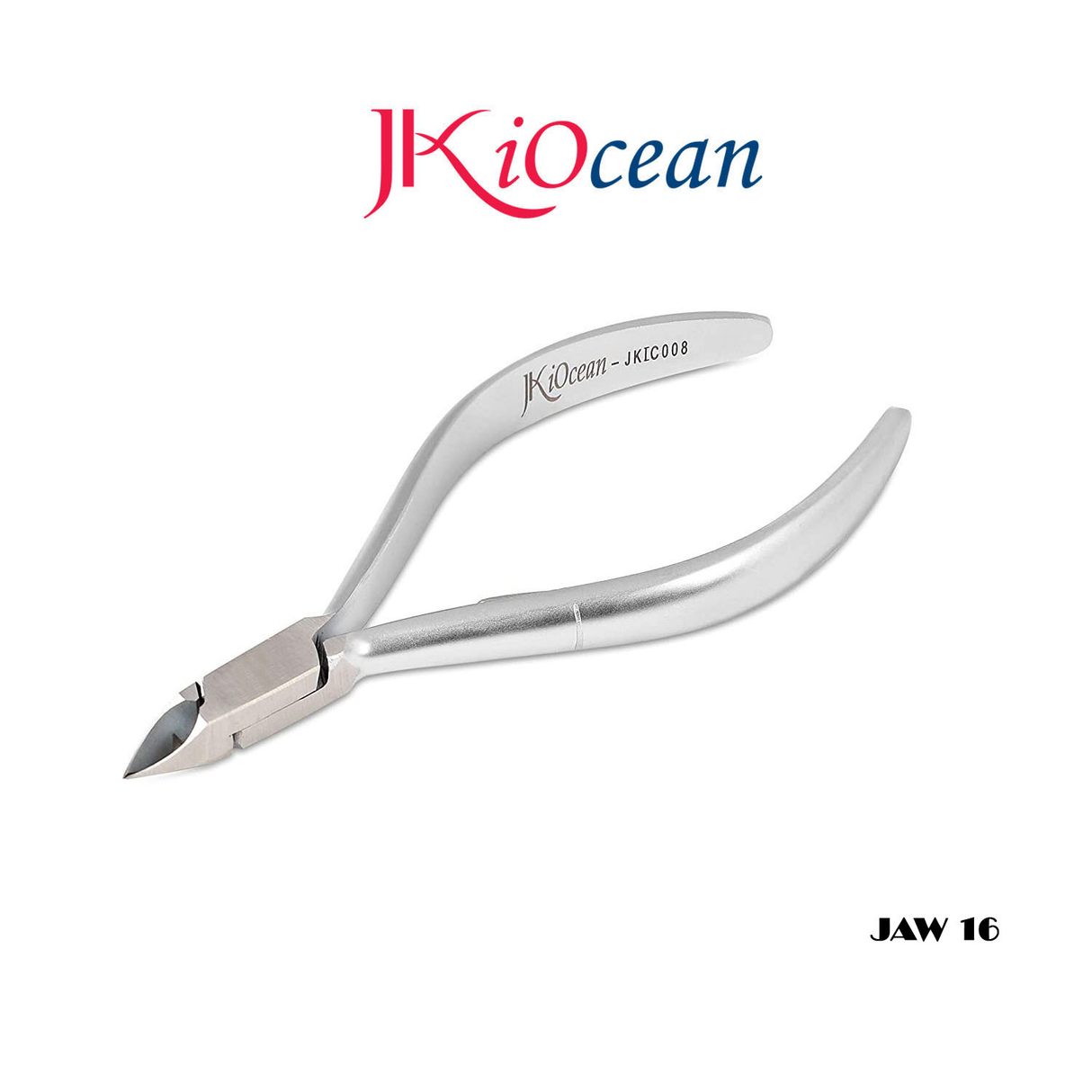 JKIOCEAN | JKIC008 CUTICLE NIPPER - JAW 16 - Single Square