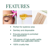 CLEAN + EASY | PETITE WOOD APPLICATORS - 100ct