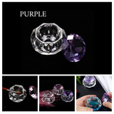 DAPPEN DISH | DIAMOND SHAPE - PURPLE