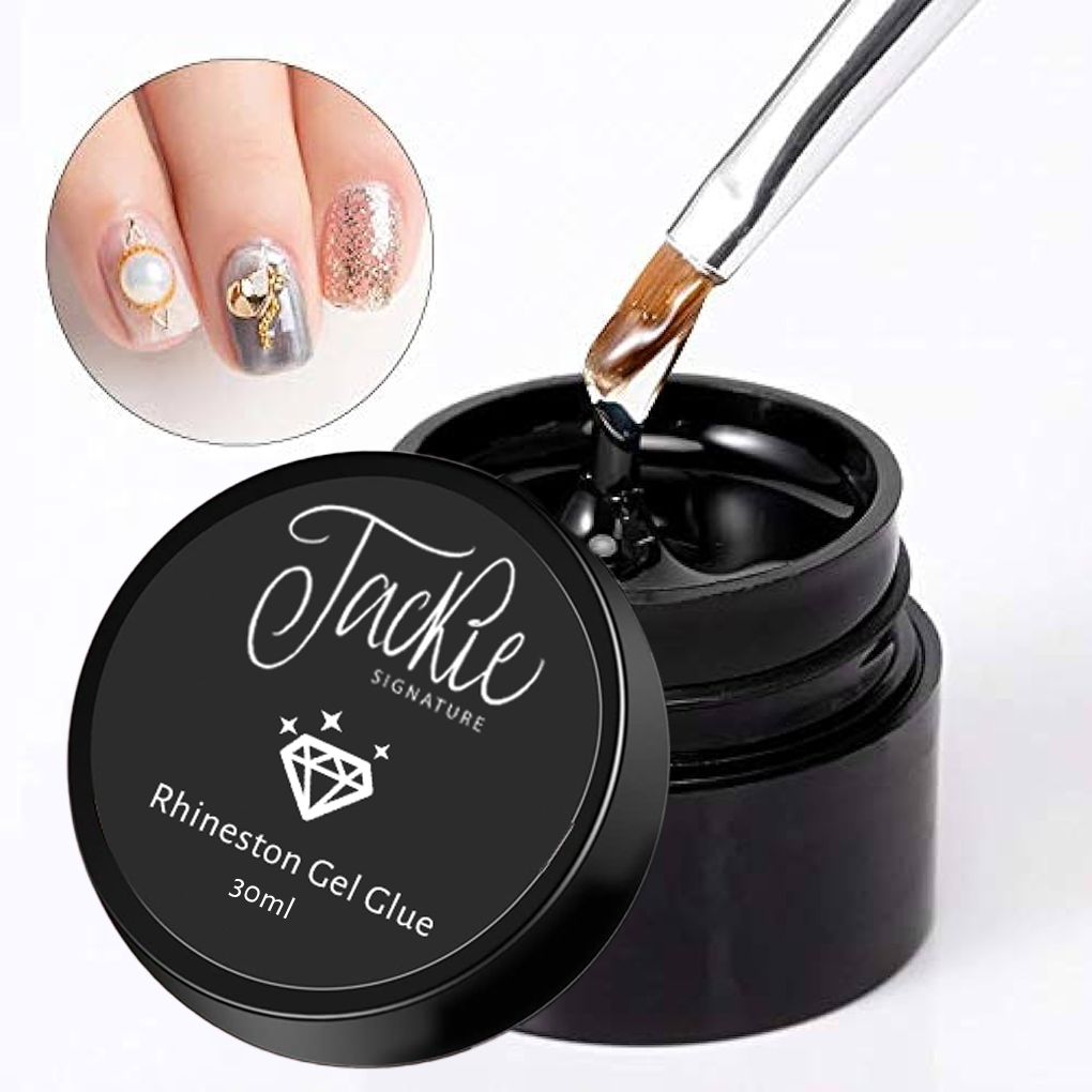 JACKIE SIGNATURE - RHINESTONE GEL GLUE JAR
